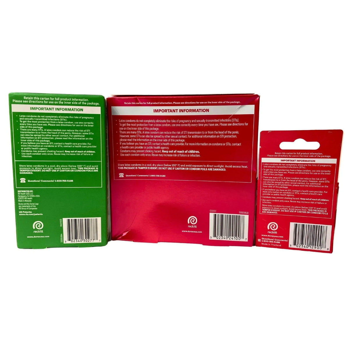 Durex Mezcla Variada (Lote de 50 Piezas)