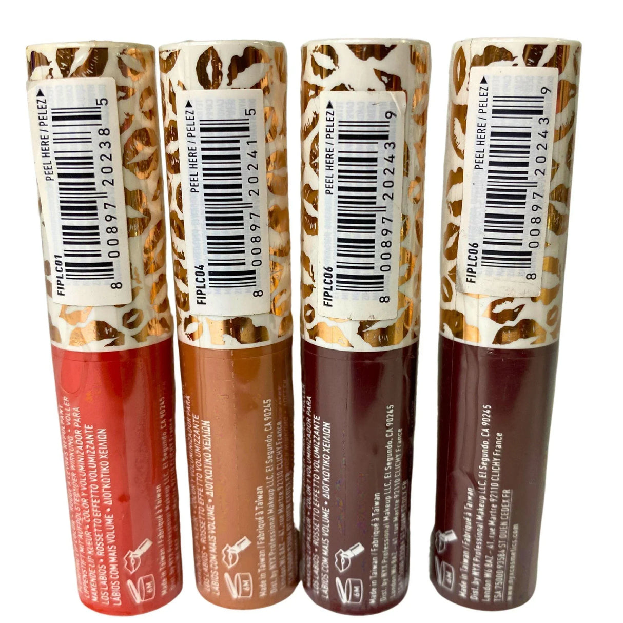 NYX Filler Instinct Plumping Lip Color 0.09OZ Assorted Mix (70 Pcs Lot)