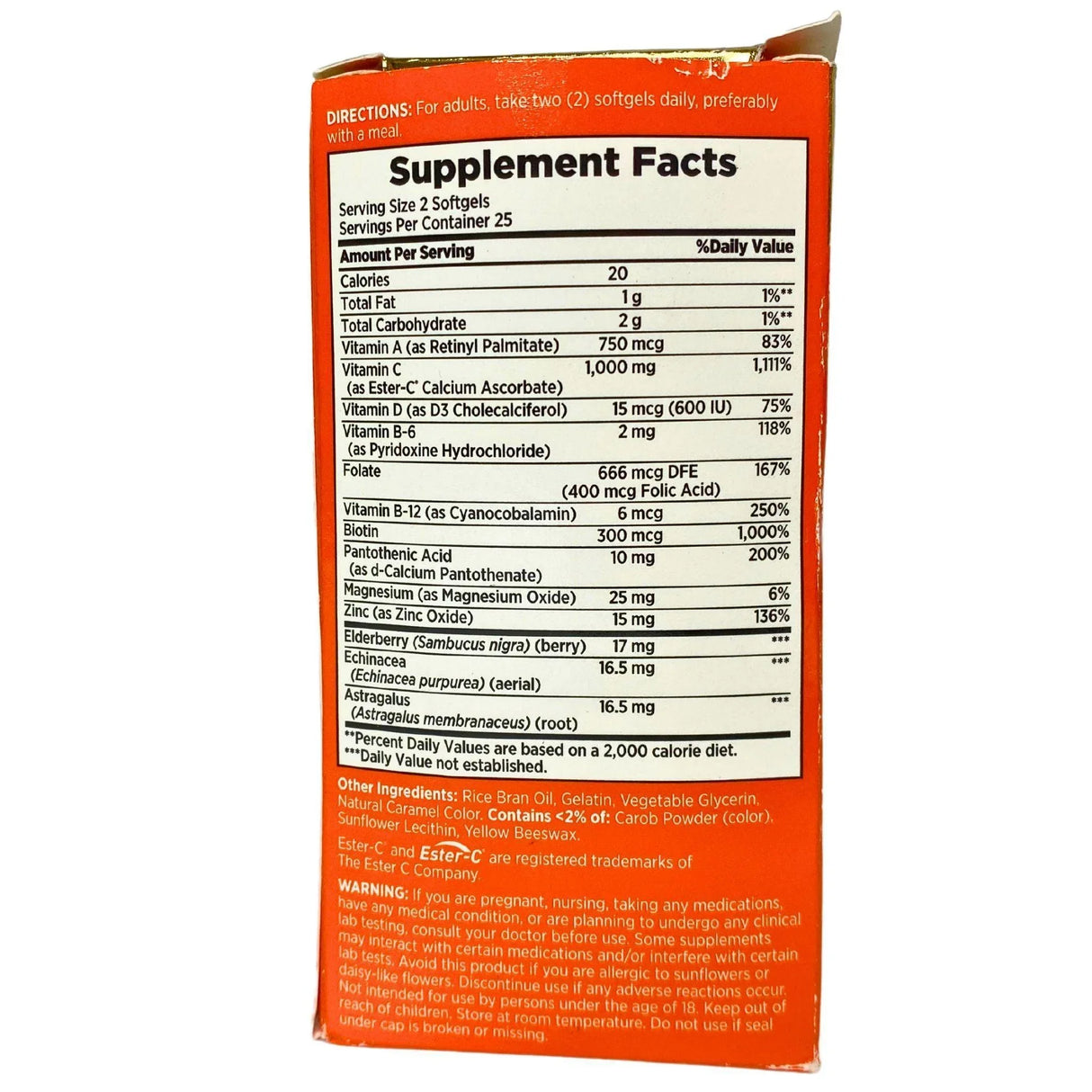 Immune 24 Hour+ The Only Vitamin C