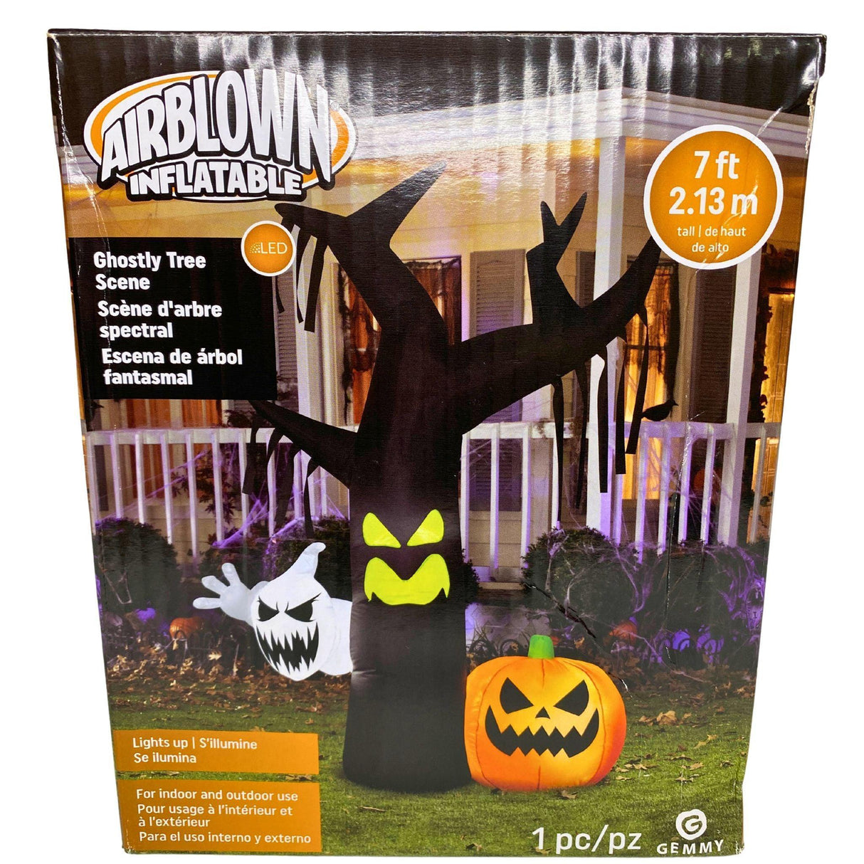 AirBlown Inflatable Ghostly Tree Scene LED