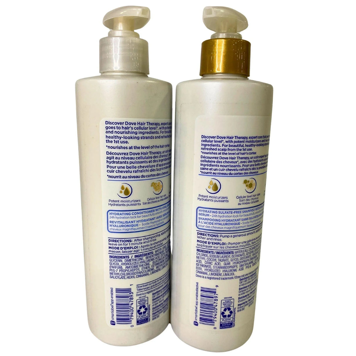 Dove Hyaluronic Serum Shampoo & Conditioner Assorted Mix