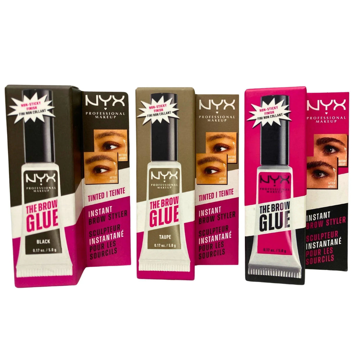 NYX The Brow Gel Non Sticky Finish
