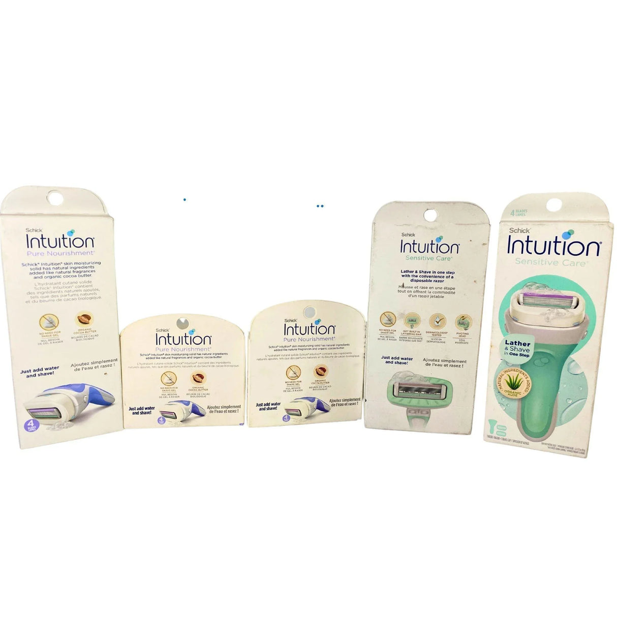 Schick Pure Nourishment & Sensitive Care Assorted Mix