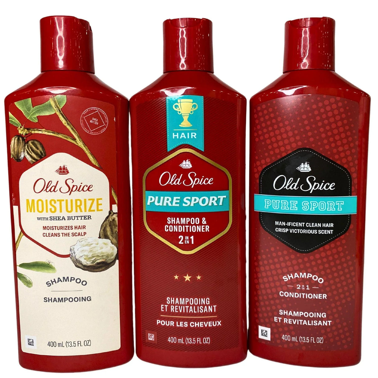 Old Spice Shampoo & 2IN1 Shampoo + Conditioner Assorted Mix