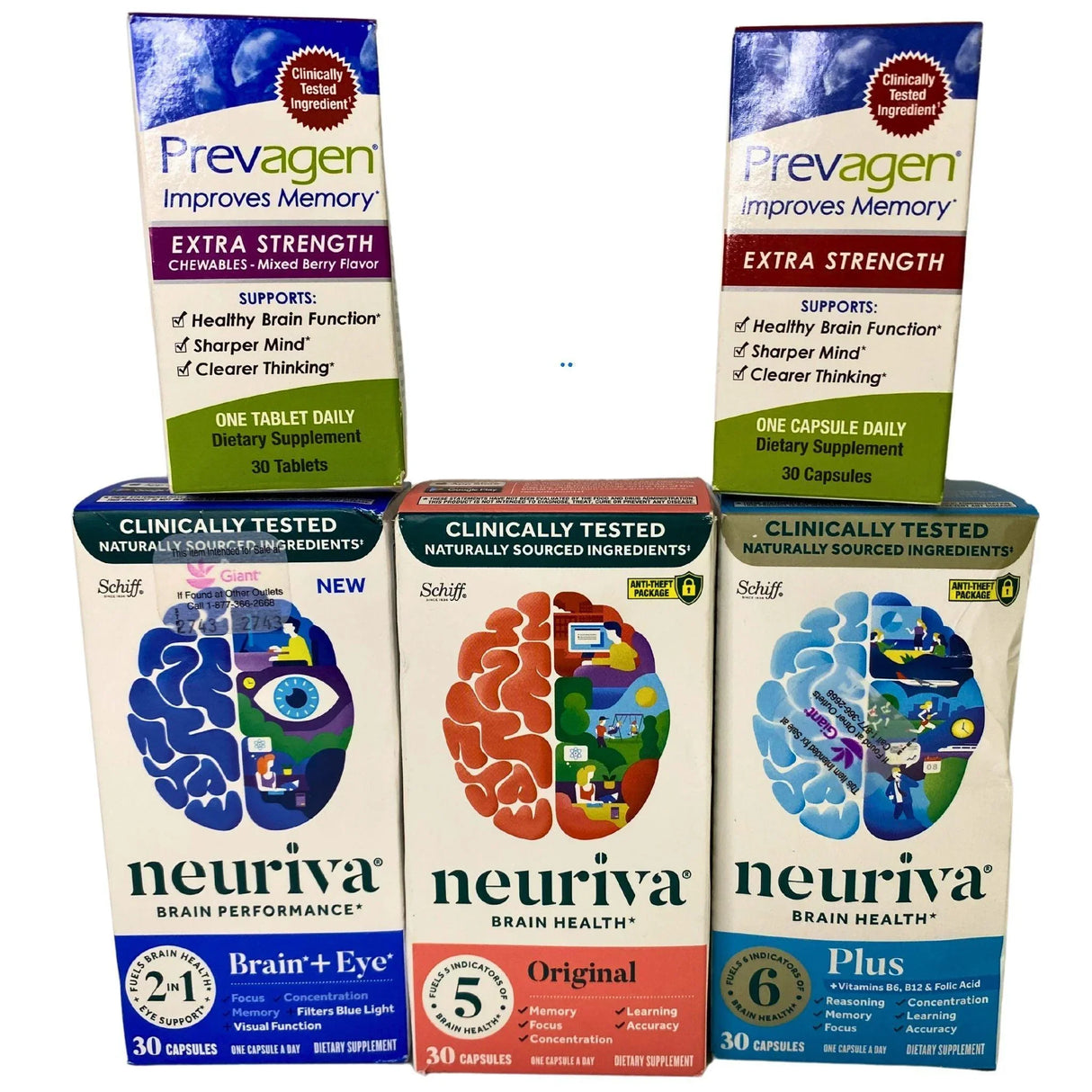 Brain Health Assorted Mix (25 Pcs Lot)