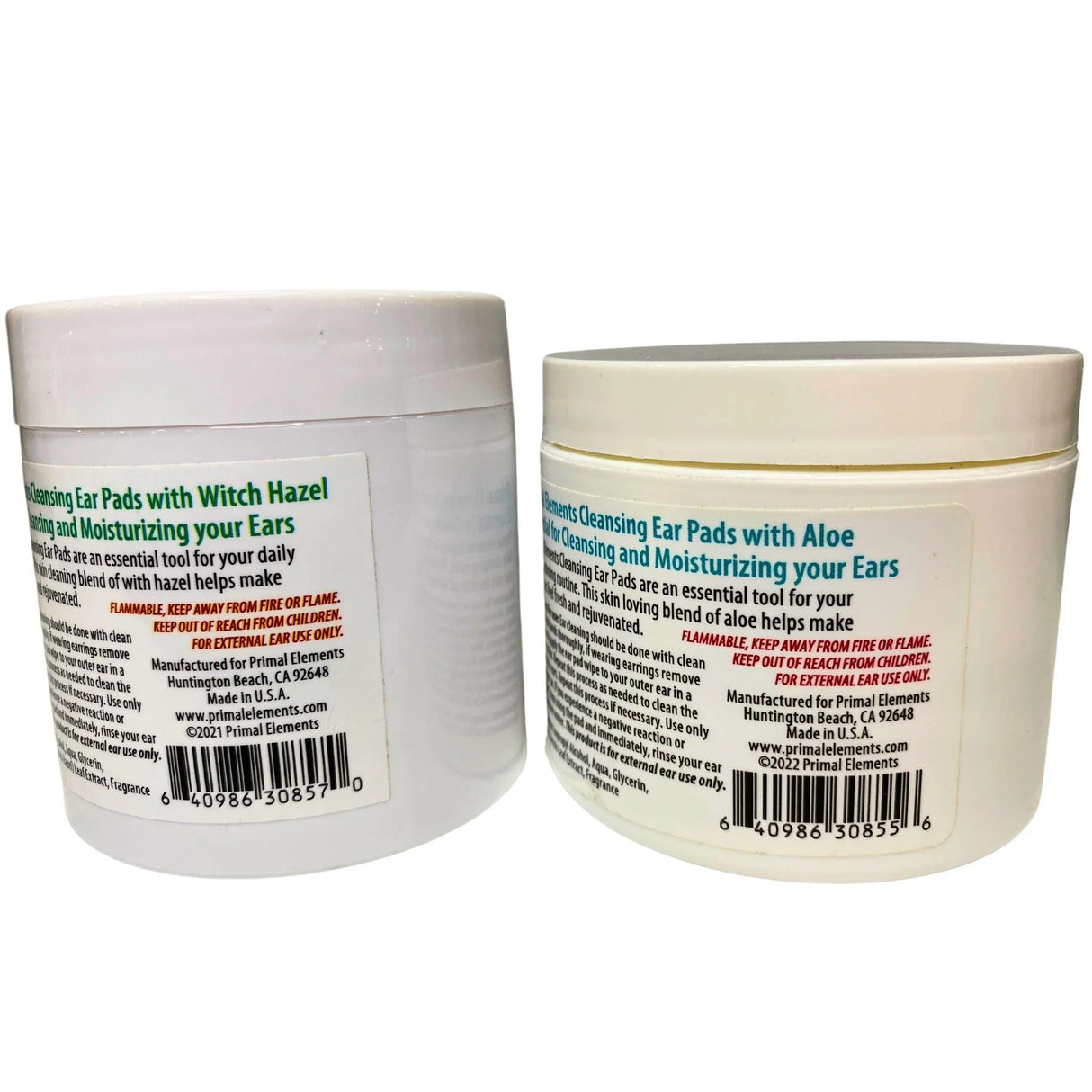 Cleaning Ear Pads with Moisturizing Aloe & Refreshing Witch Hazel