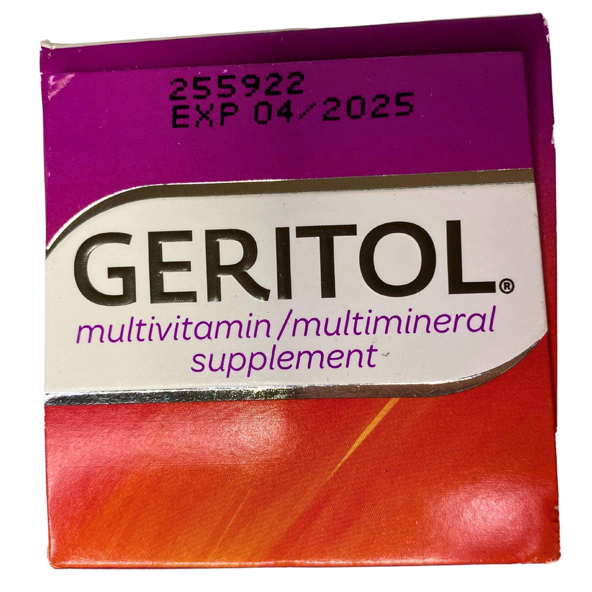 Geritol Multivitamin/Multimineral Supplement Nutrition Support