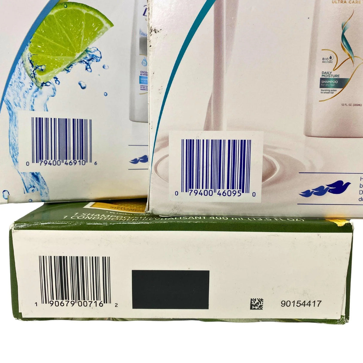 Shampoo & Conditioner Sets include Brands like Herbal Essences,Dove & Suave