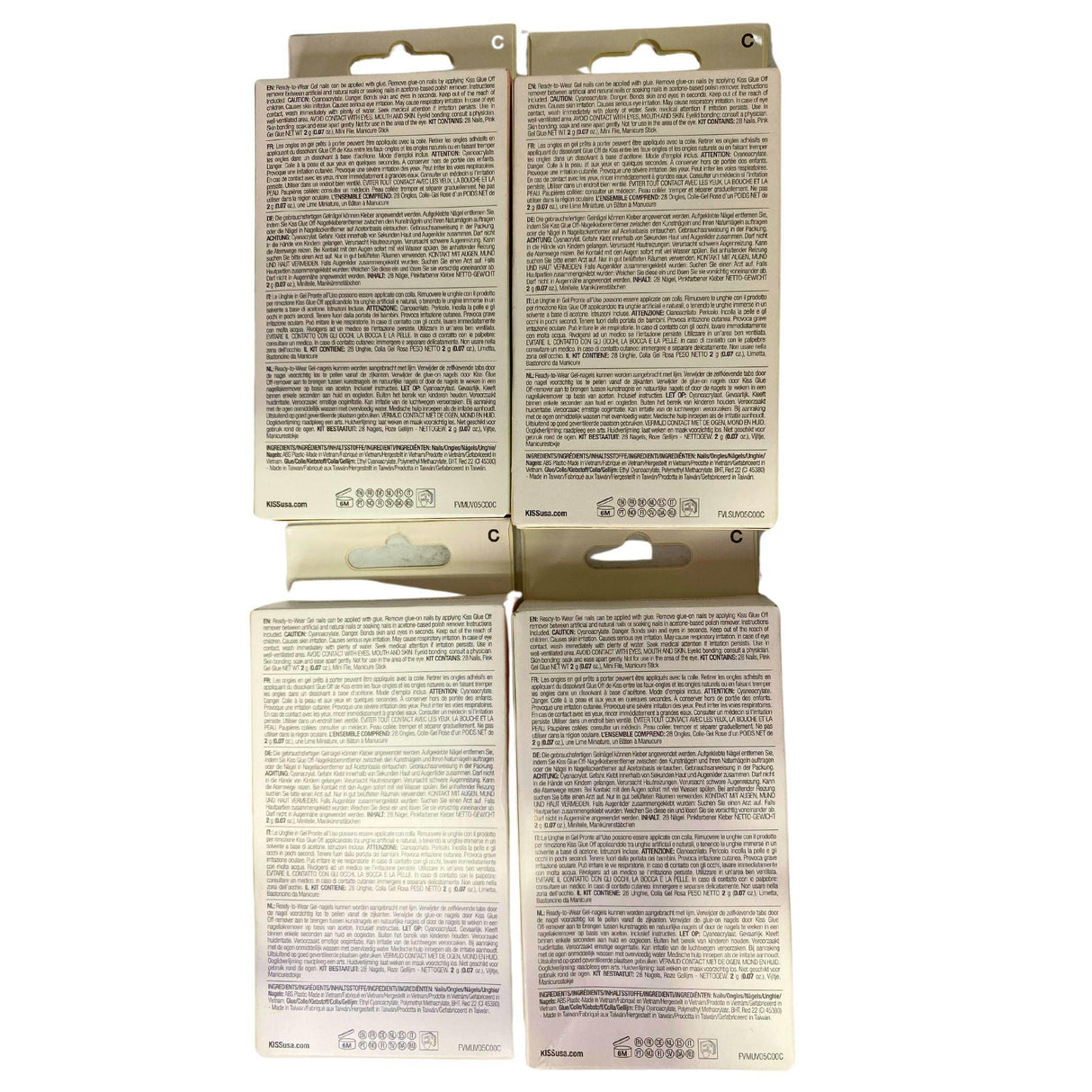 Kiss Voguish Fantasy Press On Nails Includes Glue