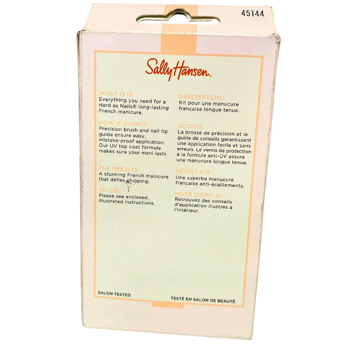 Sally Hansen Hard As Nails French Manicure Precision Control Brush! 0.45OZ (55 Pcs Lot)