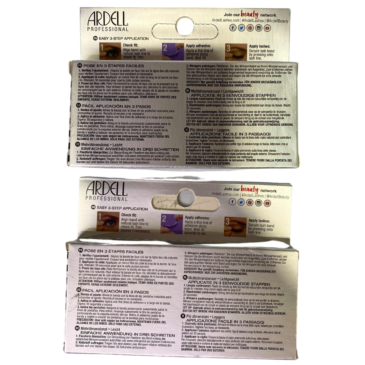 3D Faux Mink Ardell Mix Assorted Lash Styles