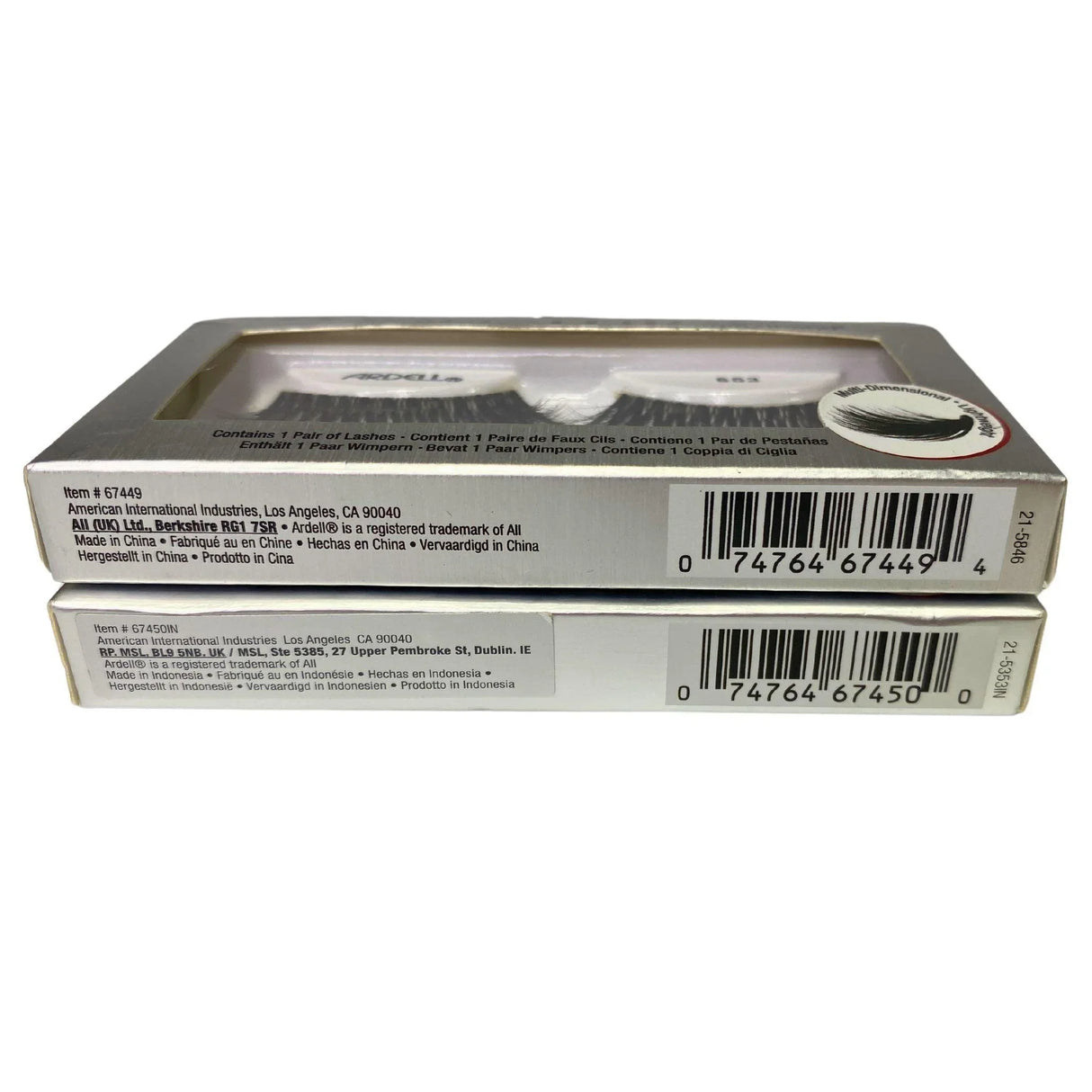 3D Faux Mink Ardell Mix Assorted Lash Styles