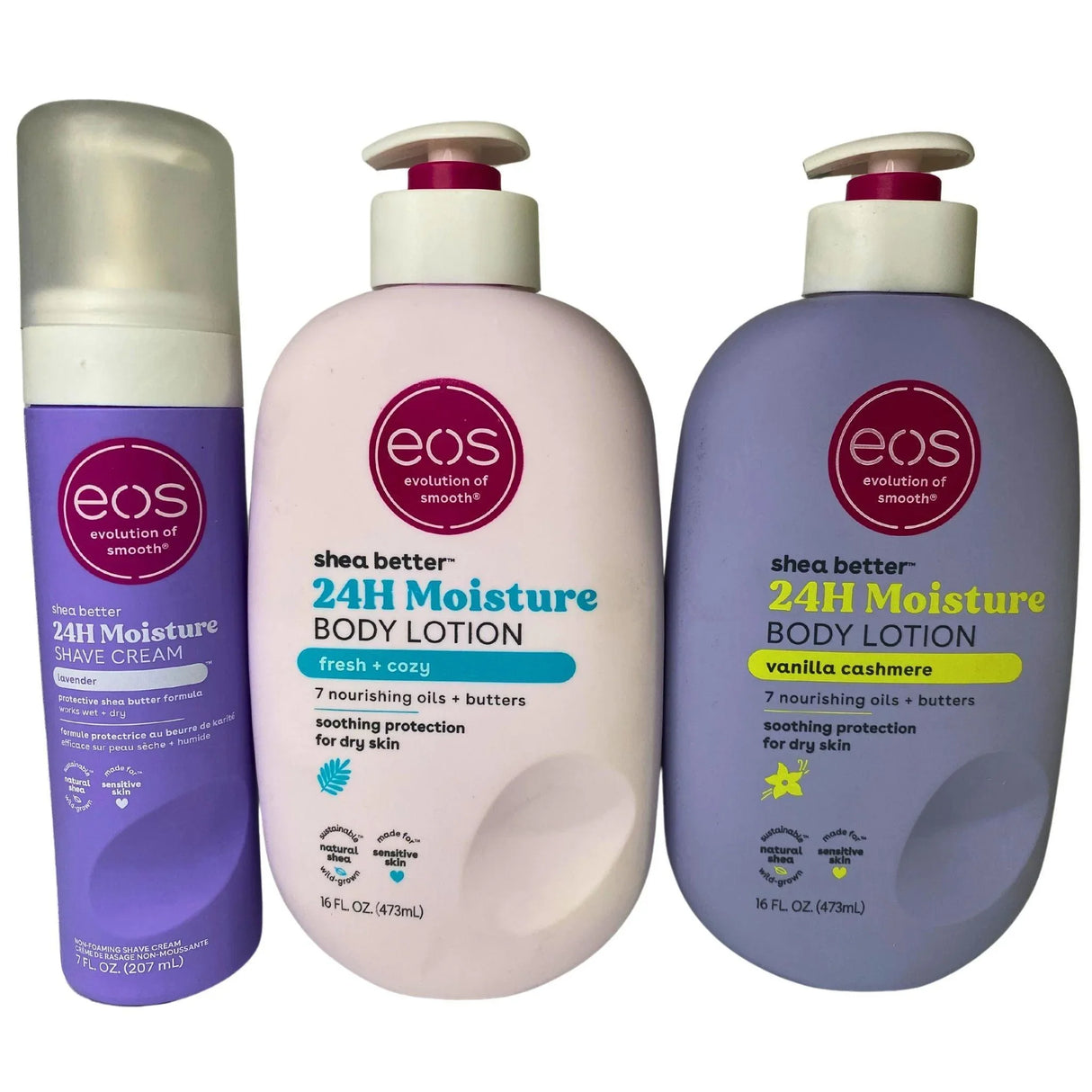 Eos Mix includes Body Lotion & Shave Cream