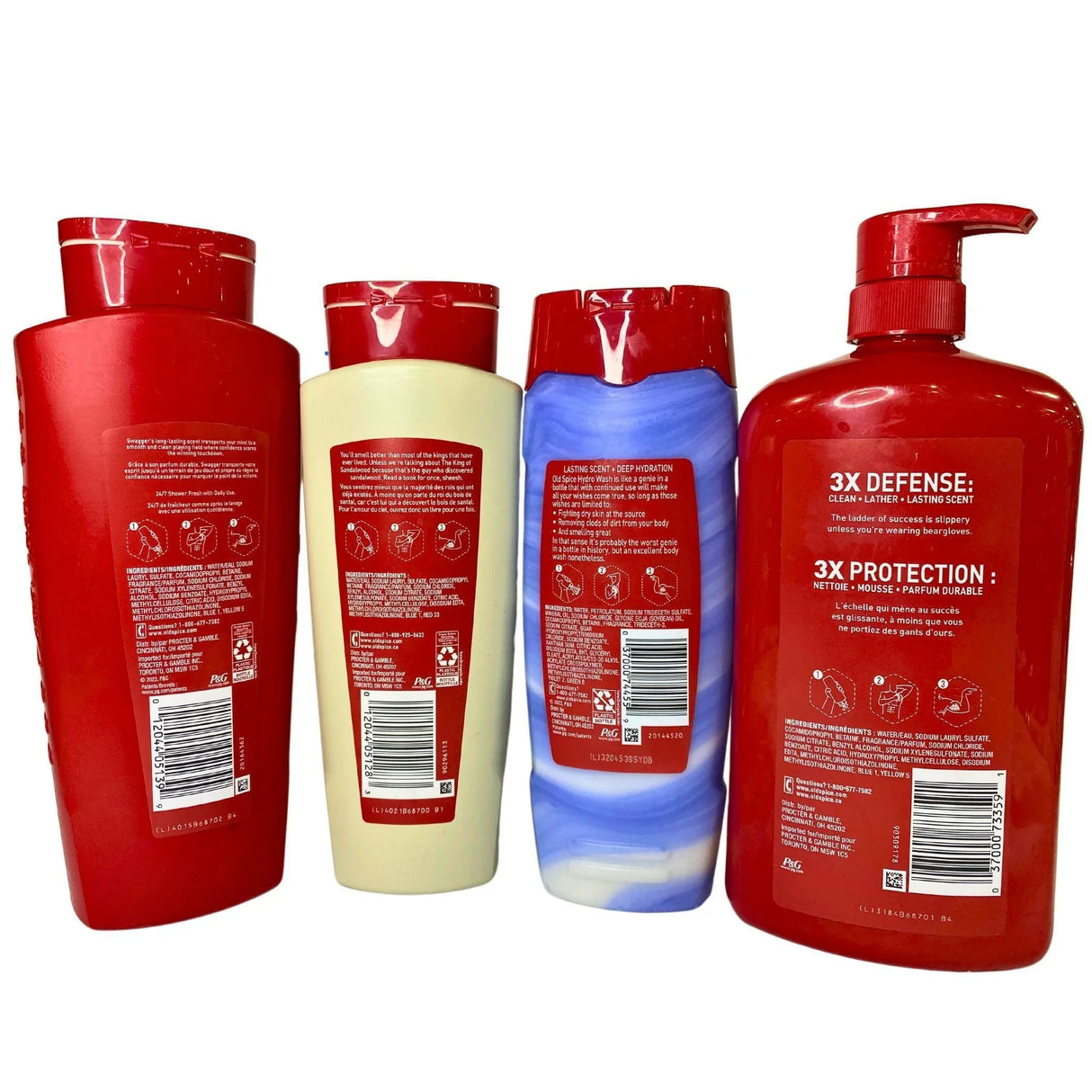 Old Spice Body Wash Mix includes Assorted Scents & Sizes