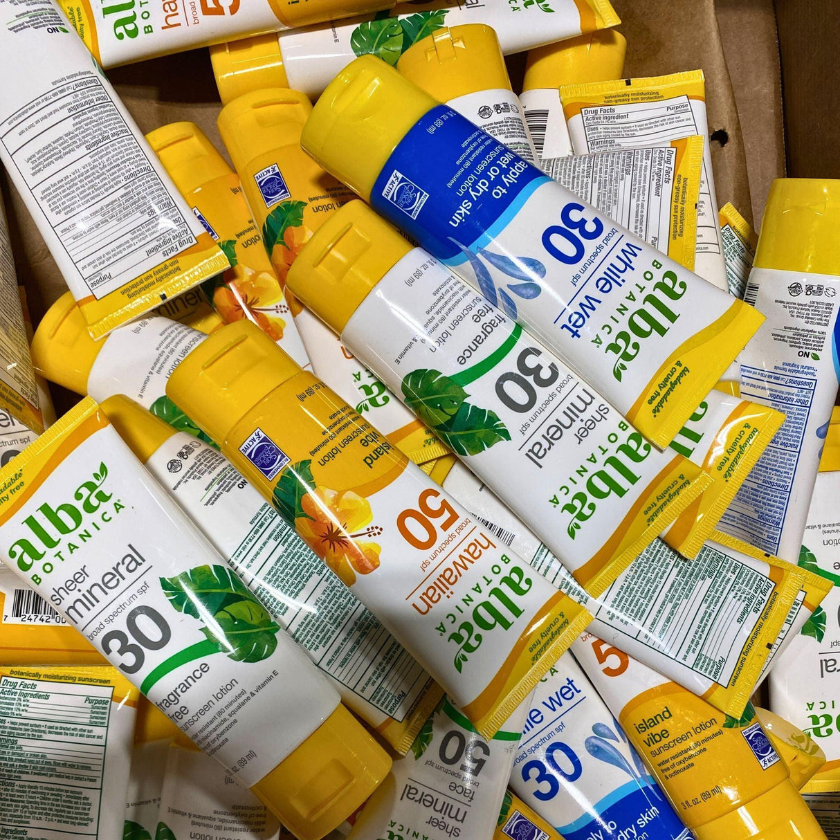 Alba Botanica Lotion Sunscreen Mix