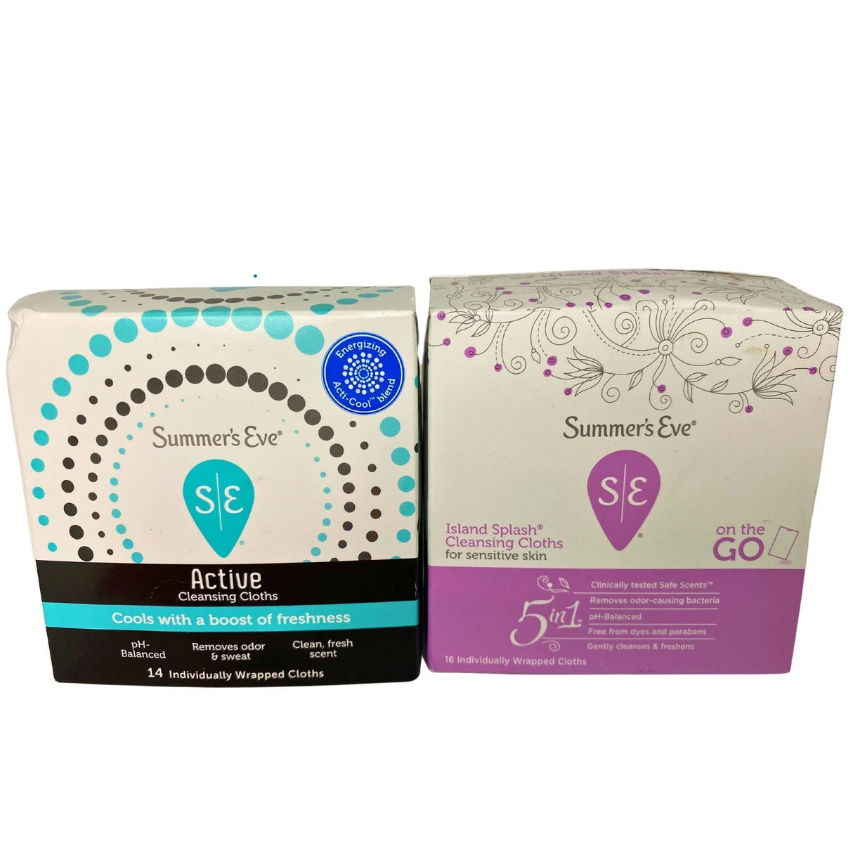 Feminine Cloths includes Sensitive , Active , Daily