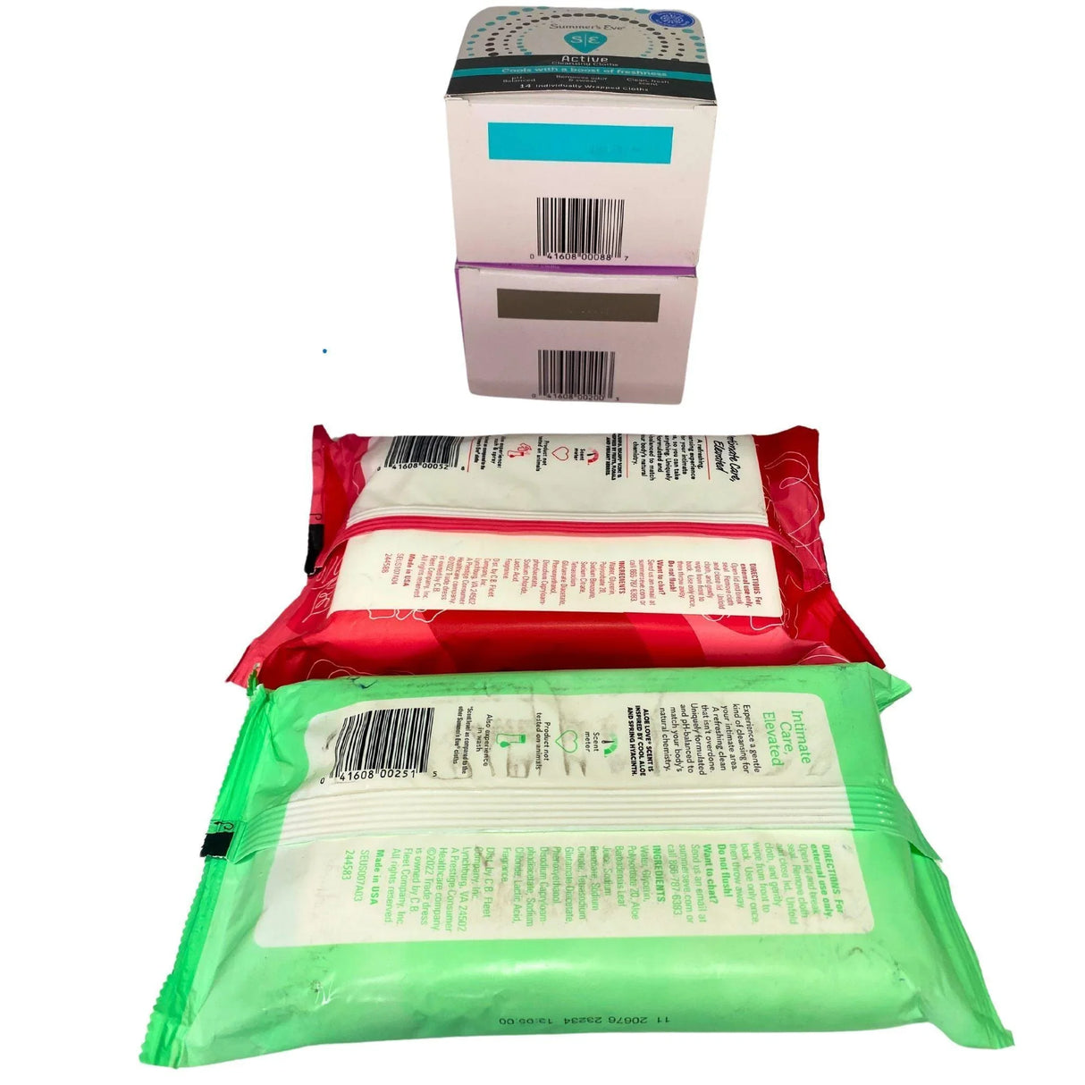 Feminine Cloths includes Sensitive , Active , Daily