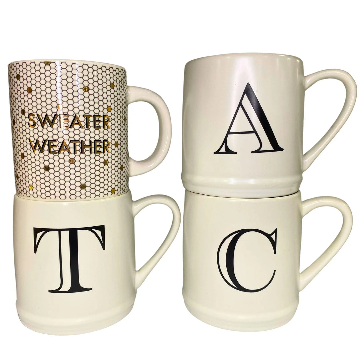 Modern Expressions Monogram Mugs & Sweater Weather Mugs
