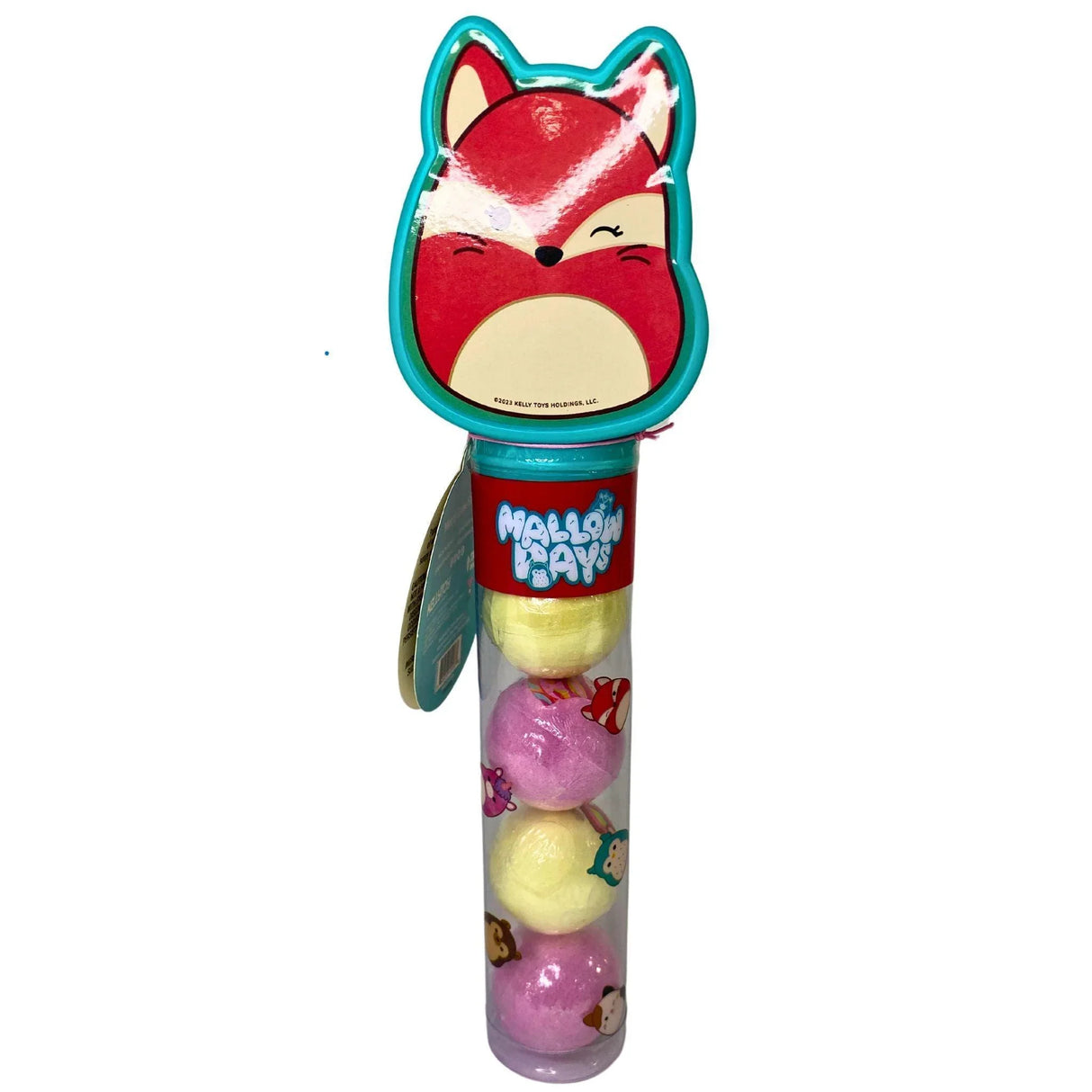 Original Squishmallows 4 Pack Scented Bath Bombs