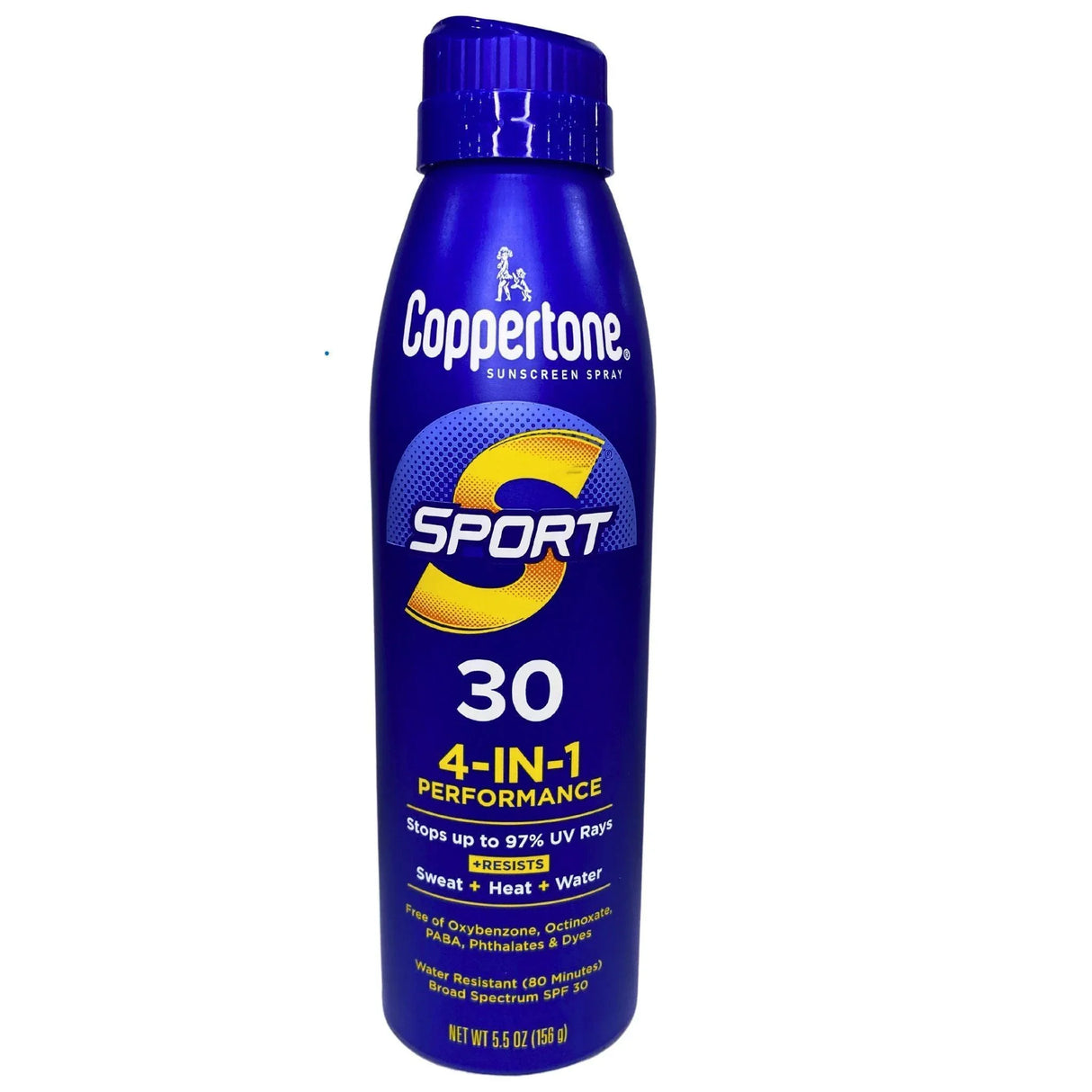 Coppertone Sunscreen Spray Sport 30 4-IN-1 Performance SPF 30