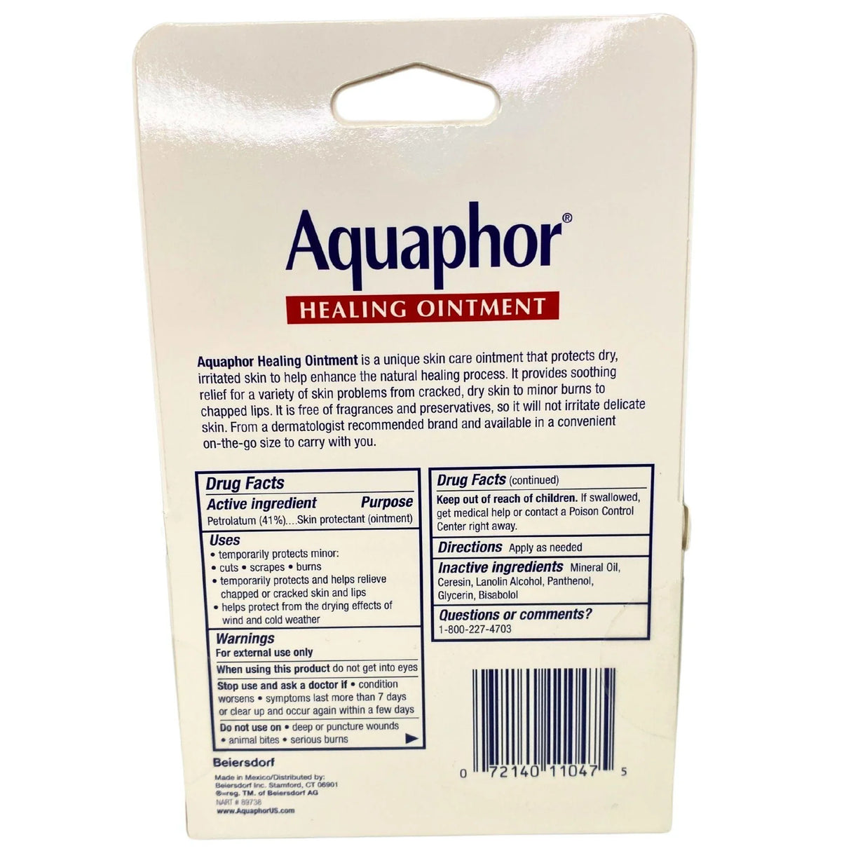 Aquaphor Healing Ointment Advanced Therapy 2 pack