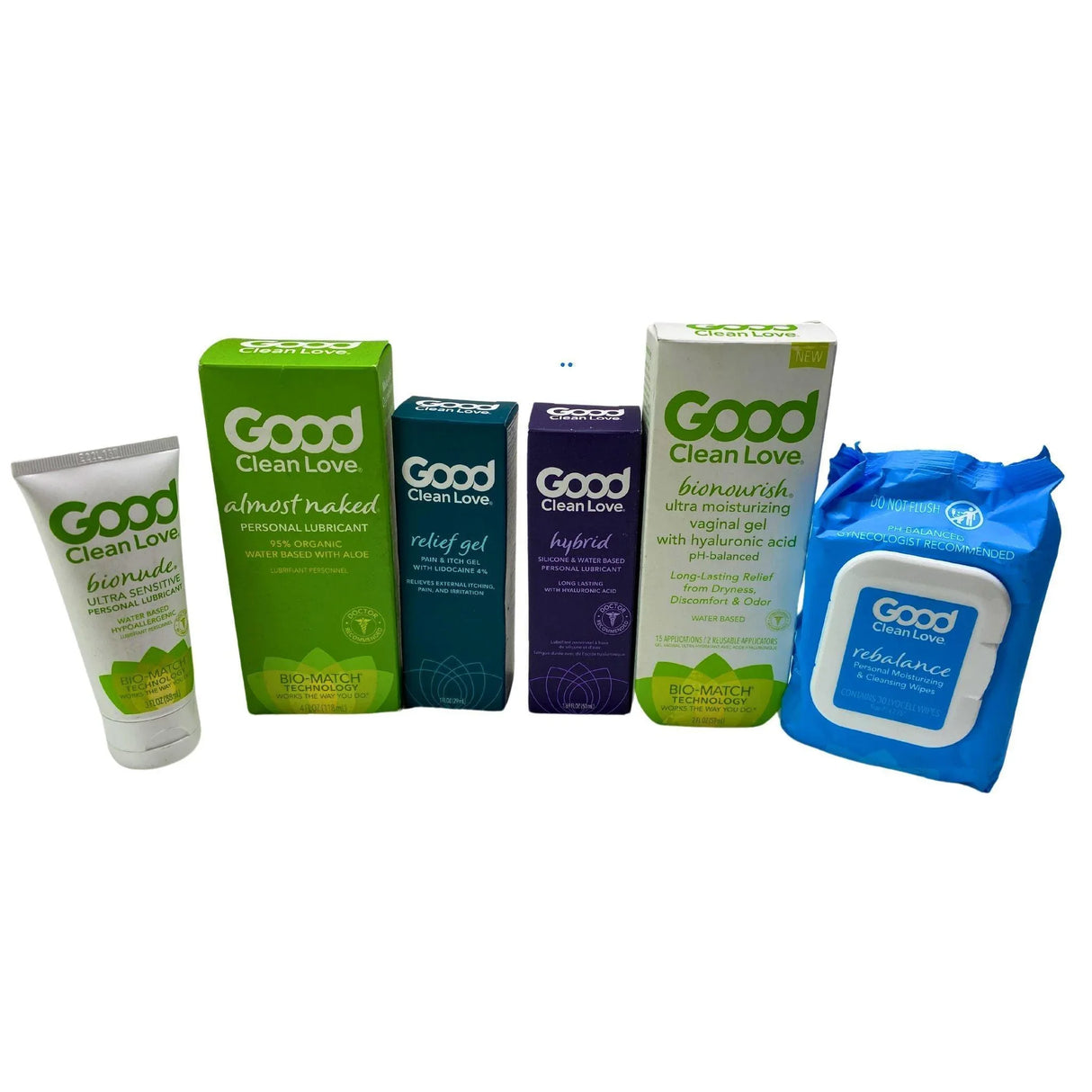 Good Clean Love Wipes Personal Lubriicant