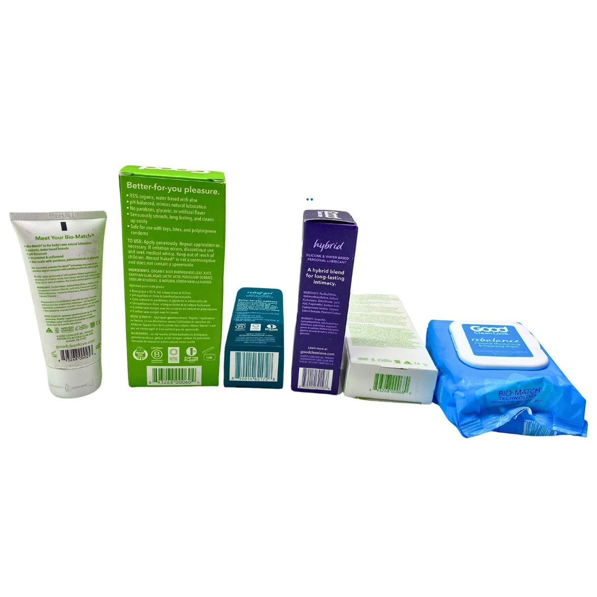 Good Clean Love Wipes Personal Lubriicant