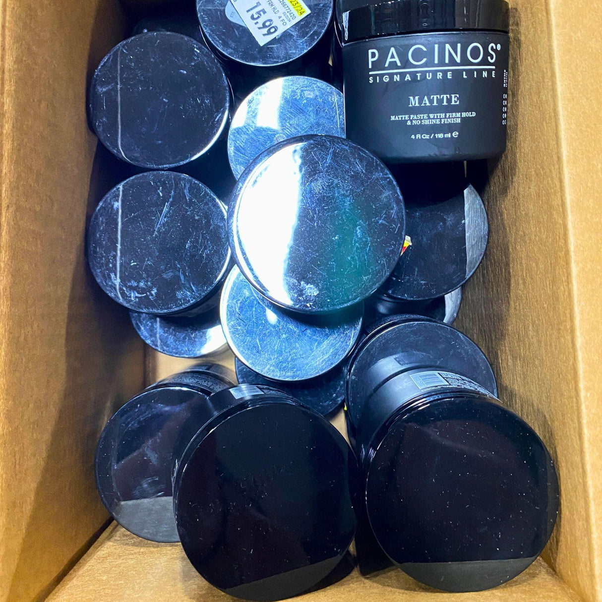 Pacinos Signature Line Pomade Flexible Hold with High Shine Finish