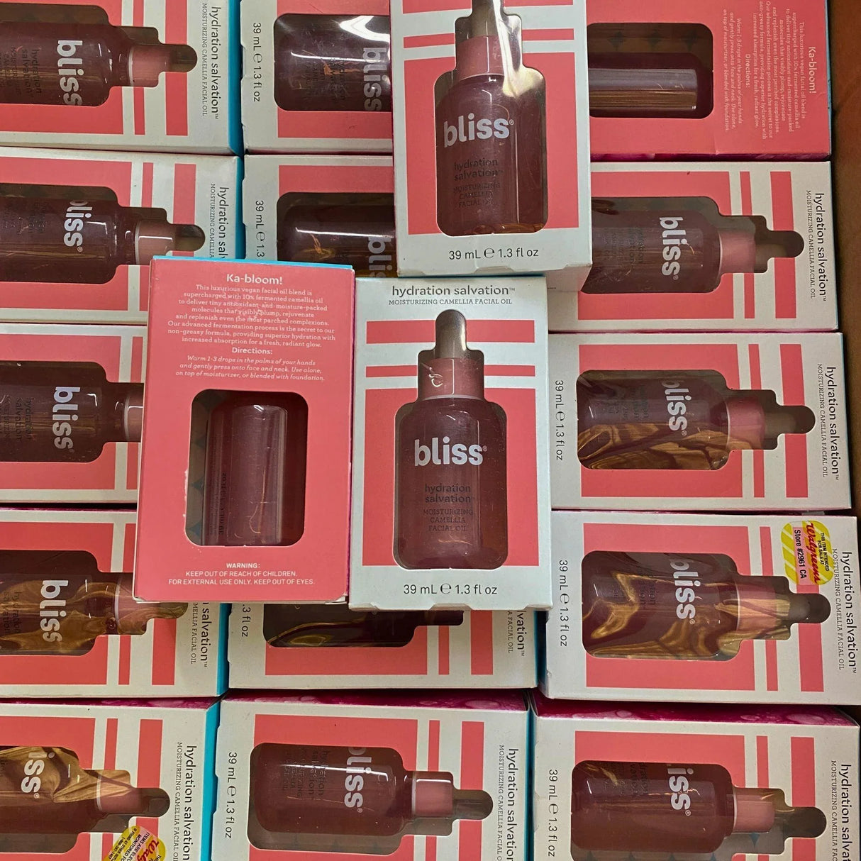 Bliss Hydration Salvation Moisturizing Camellia Facial Oil