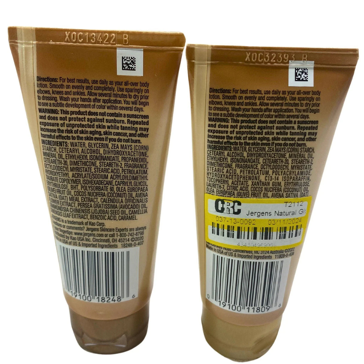 Jergens Natural Glow Color Daily Moisturizer 2 FL OZ