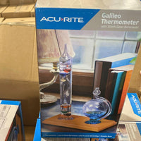 Thumbnail for Acurite Galileo Thermometer with Glass Globe Barometer (15 Pcs Lot) - Discount Wholesalers Inc