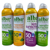 Thumbnail for Alba Botanica Assorted Broad Spectrum SPF 50 Spray 6OZ Mix (50 Pcs Lot) - Discount Wholesalers Inc