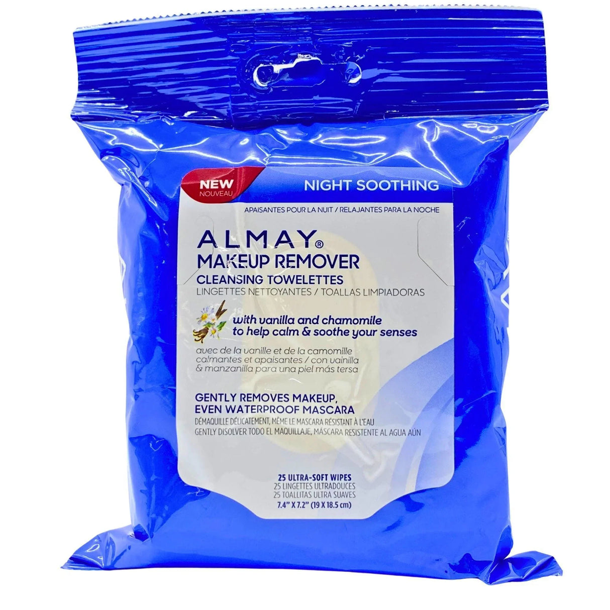 Almay Makeup Remover Cleansing Towelettes (48 Pcs Lot) - Discount Wholesalers Inc