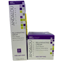 Thumbnail for Andalou Naturals Rejuvenating Serum & Rejuvenating Cream Age Defying 1.7oz (40 Pcs Lot) - Discount Wholesalers Inc