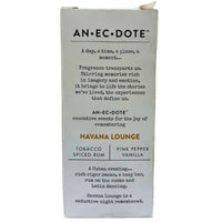Thumbnail for Anecdote Havana Lounge Tobacco Spiced Rum|Pink Pepper Vanilla 3.4OZ (50 Pcs lot) - Discount Wholesalers Inc