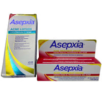 Thumbnail for Asepxia Acne Treatment Cream 1OZ & Acne Lotion 4OZ (55 Pcs Lot) - Discount Wholesalers Inc