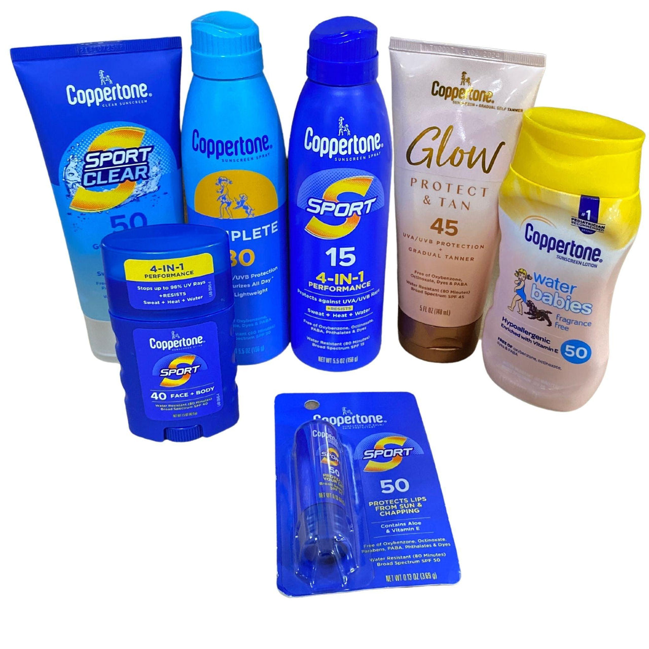 Assorted Coppertone Sunscreen (50 Pcs Lot) - Discount Wholesalers Inc
