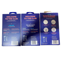 Thumbnail for Assorted Dollar Shave Club Razor Handles & Cartridges 6 Blade + 4 Blade (50 Pcs Box) - Discount Wholesalers Inc