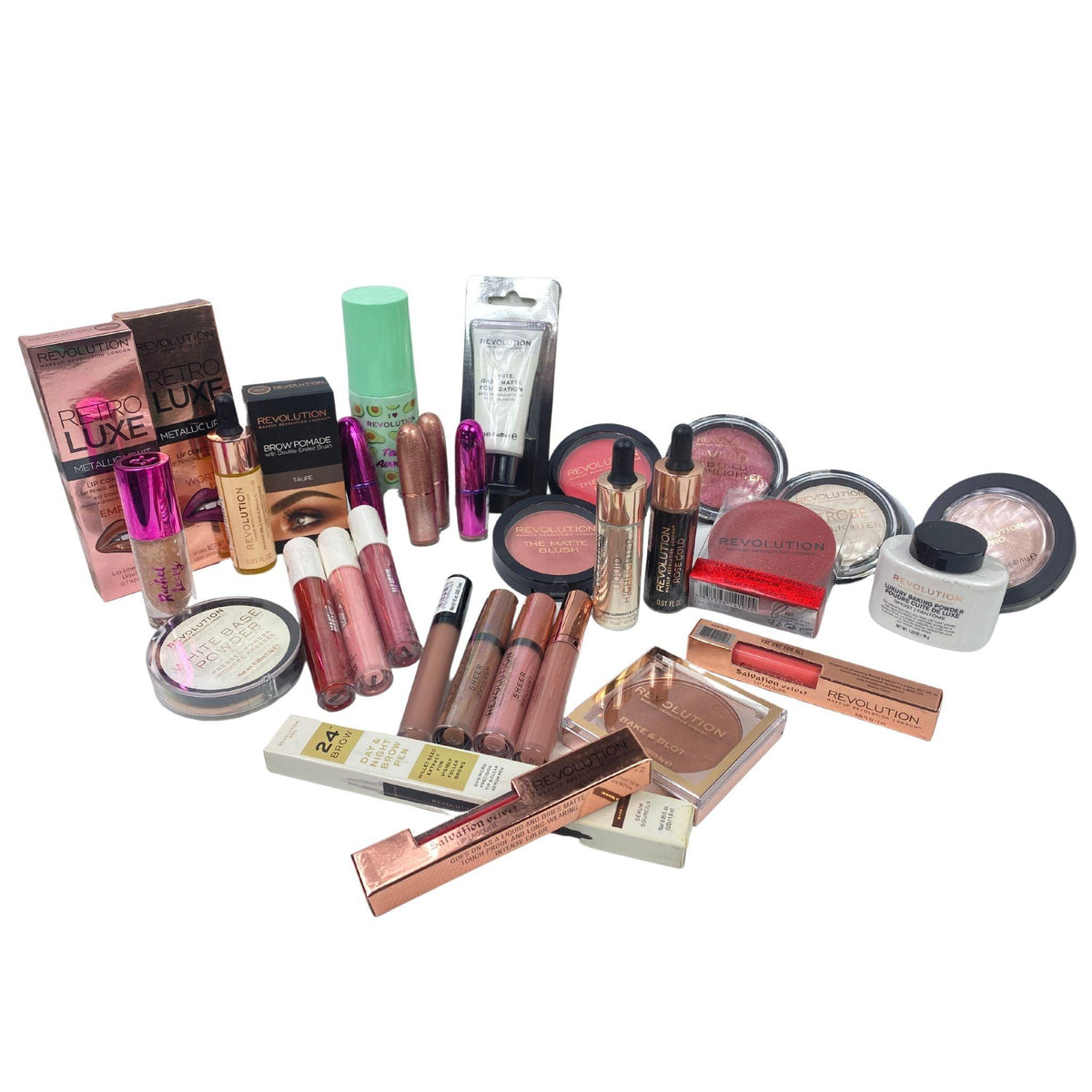 Assorted Revolution Cosmetics (250 Pcs Box)