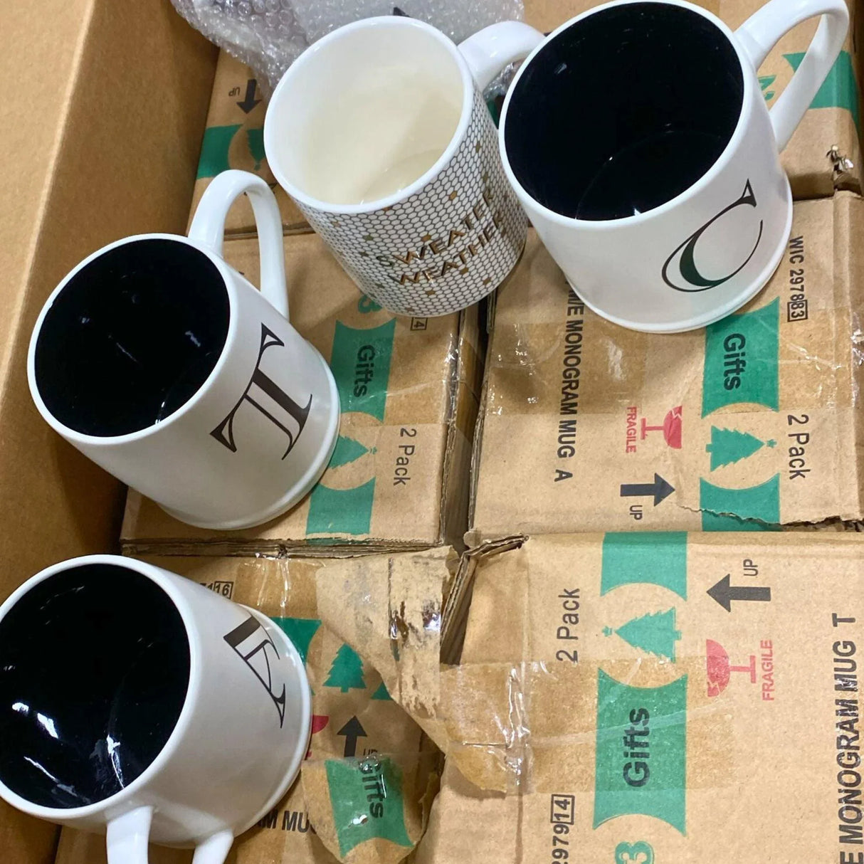 Modern Expressions Monogram Mugs & Sweater Weather Mugs