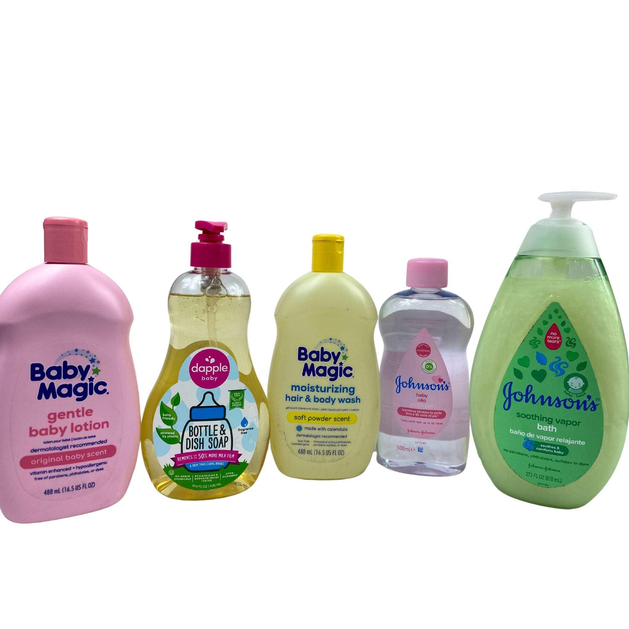 Baby Products Assorted Mix Includes Lotions,Dish Soap,Baby Oil,Butt Paste (50 Pcs Lot) - Discount Wholesalers Inc