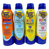 Thumbnail for Banana Boat 6OZ - Sport Coolzone , Hair & Scalp Defense Play Assorted SPF's (50 Pcs Lot) - Discount Wholesalers Inc