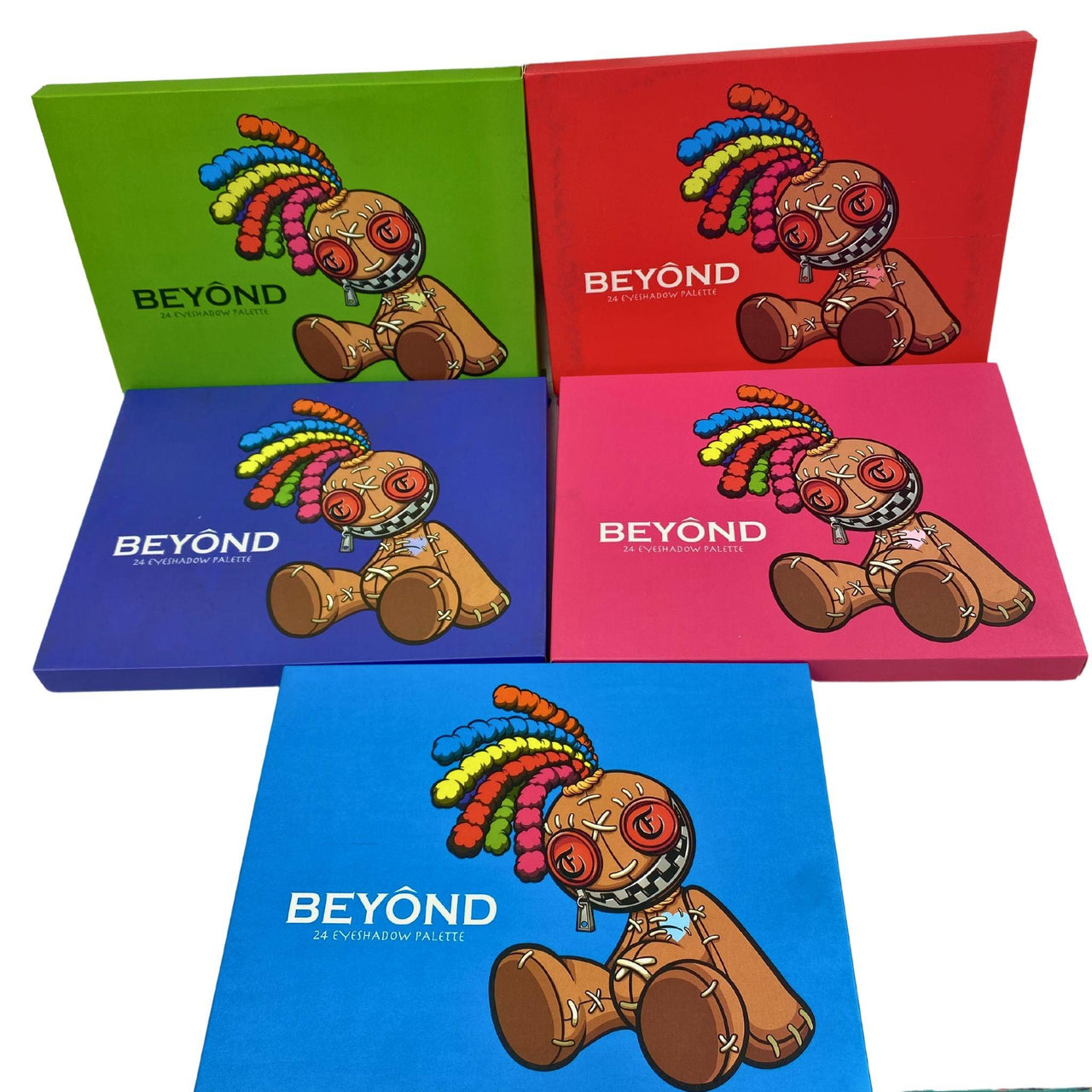 Beyond Eyeshadow Palette Assorted Mix (50 Pcs Lot) - Discount Wholesalers Inc