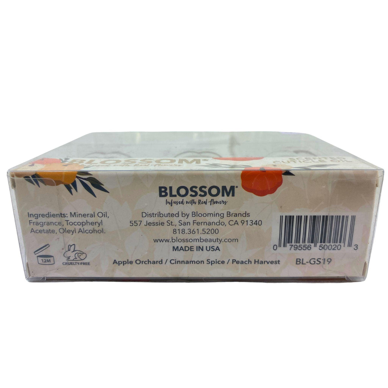Blossom Infused with Real Flowers Scented Cuticle Oil (50 pcs lot) - Discount Wholesalers Inc