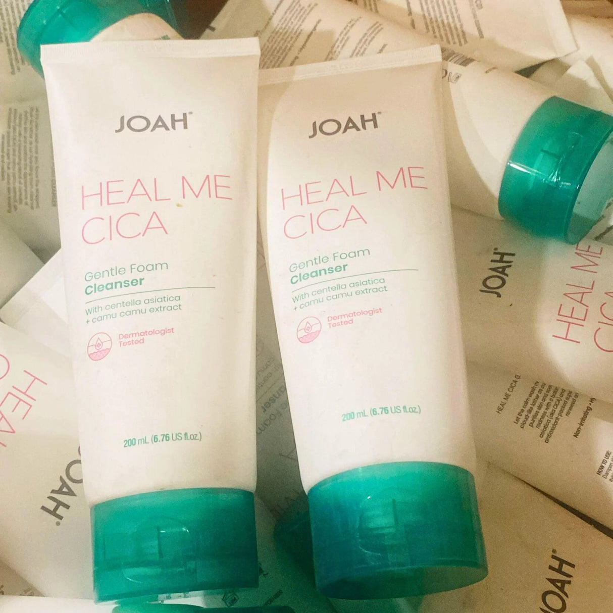 JOAH Heal Me Cica Gentle Foam Cleanser with Centella Asiatica + Camu Camu