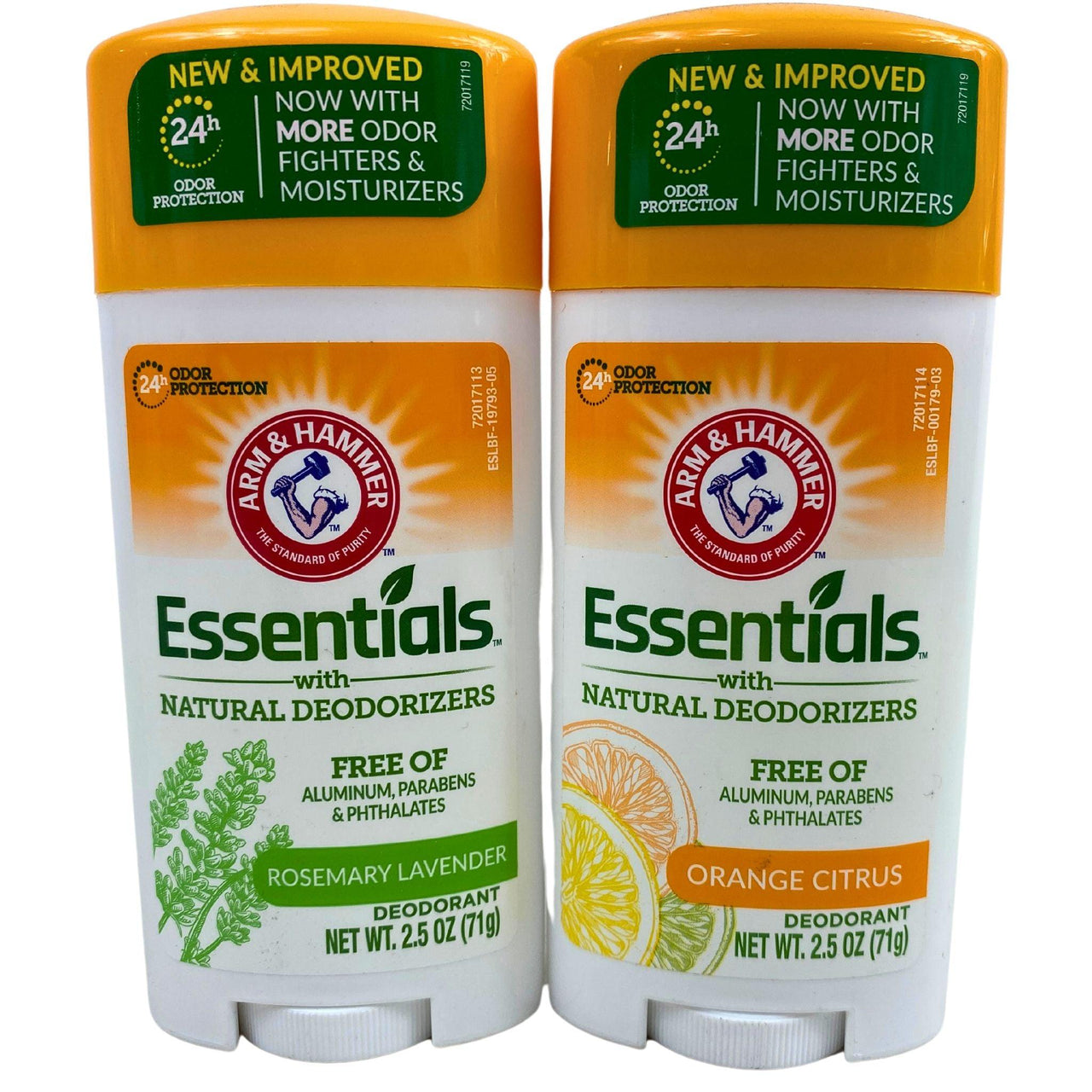 Essentials With Natural Deodorizers Free Of Aluminum , Parabens & Phthalates ( 2.5OZ )- Mixes Not Guaranteed (50 Pcs Lot) - Discount Wholesalers Inc