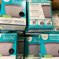 Thumbnail for Evenflo Feeding Silicone Steam Sanitizing Bag (40 Pcs Lot) - Discount Wholesalers Inc