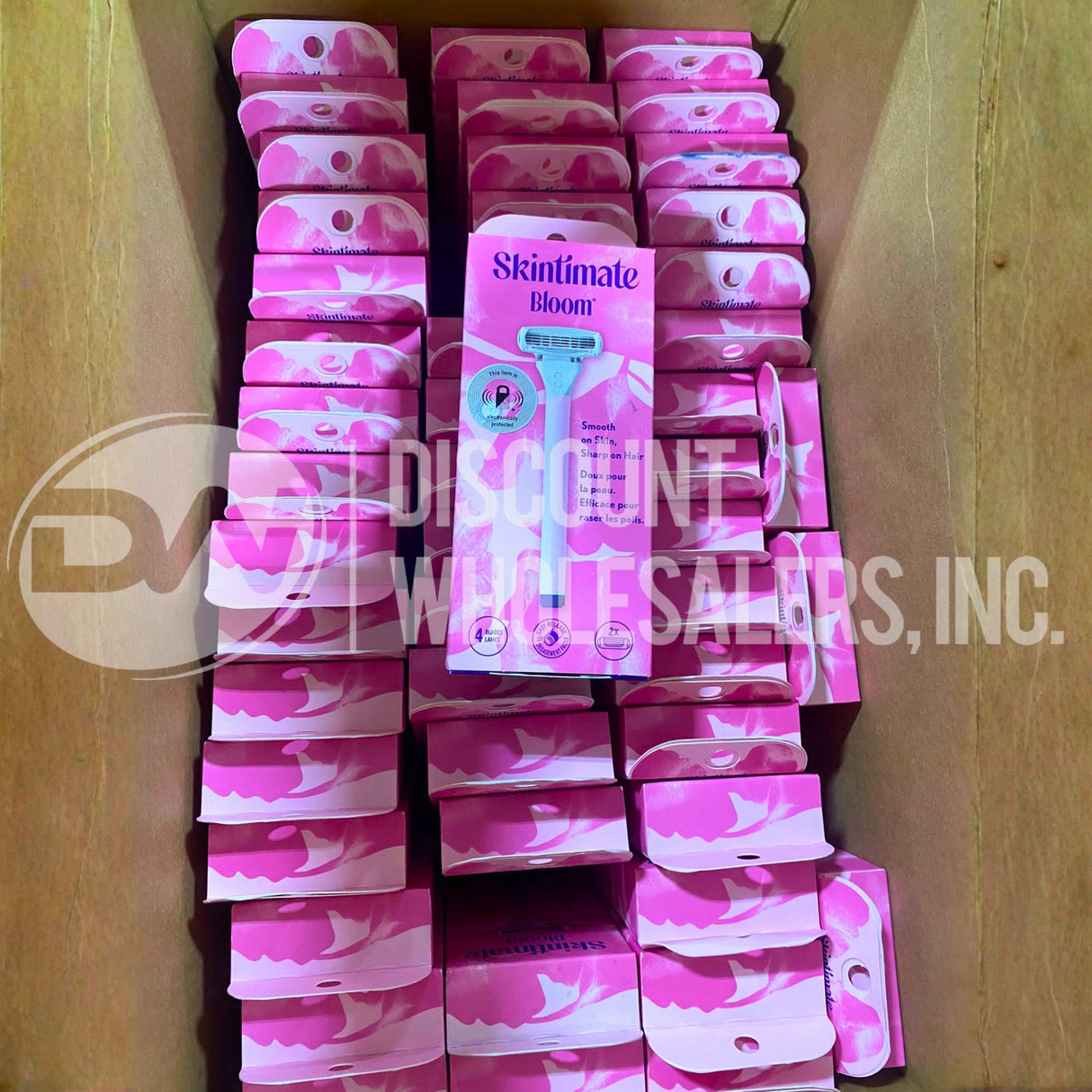 Smooth on Skin Sharp on Hair, 1 Razor 2 Cartridges (600 Pcs Per Pallet)