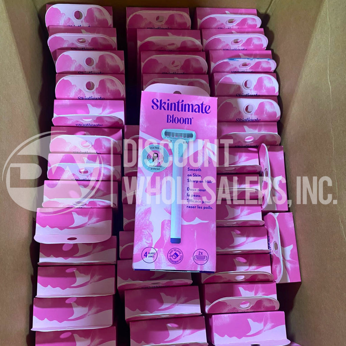 Smooth on Skin Sharp on Hair , 1 Razor 2 Cartridges (600 Pcs Pallet)