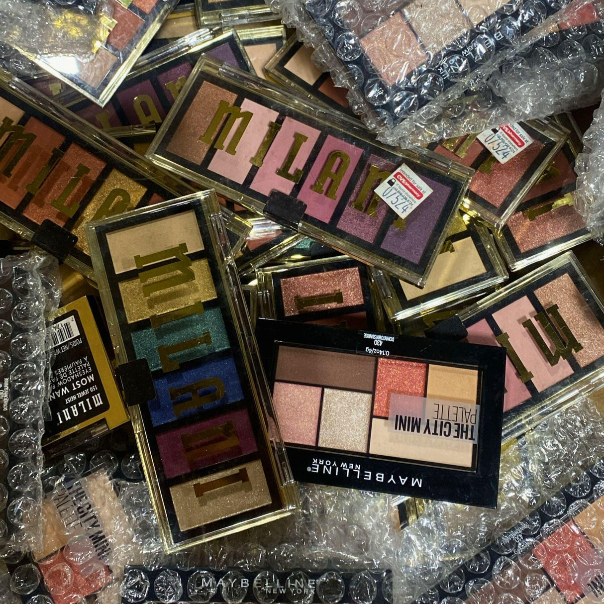 Milani Most Wanted & Maybelline The City Mini Eyeshadow Palettes